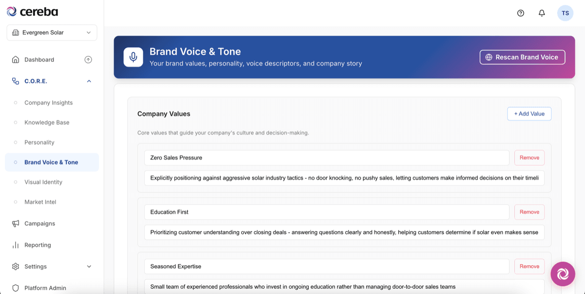 Brand Voice & Tone